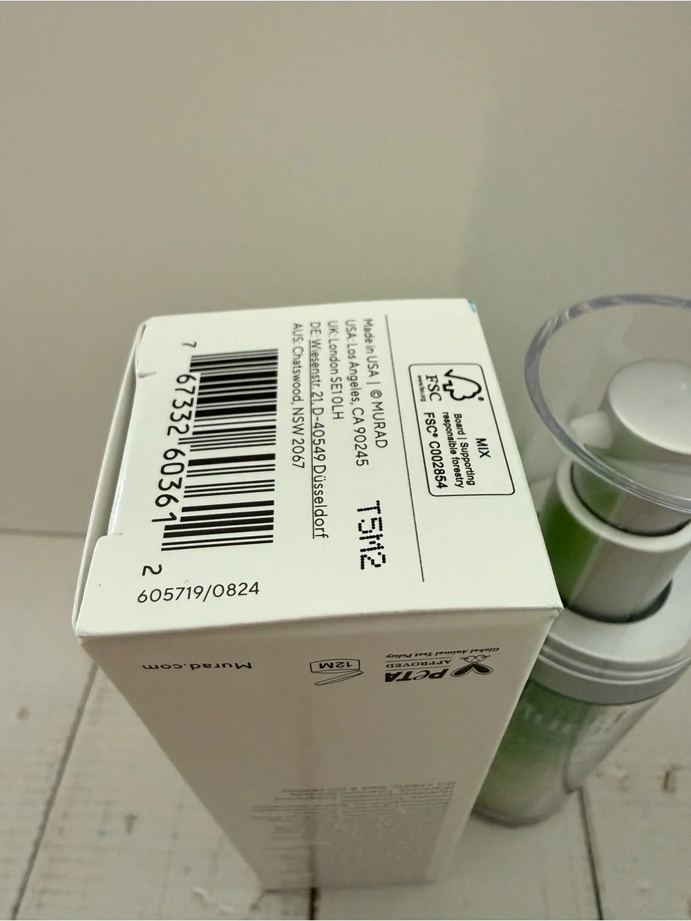 Murad Retinol Youth Renewal Serum – Green Packaging